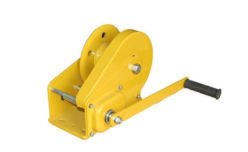 Prinsip self-locking winch tangan